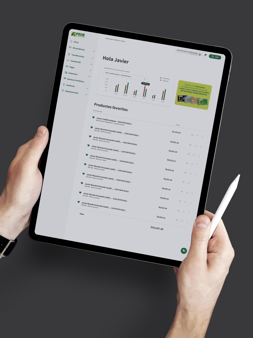 Banca digital Fedecrédito